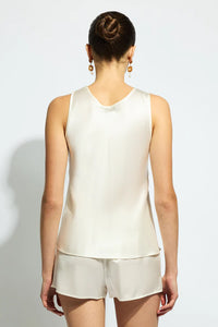 SILK SINGLET CREME