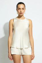 Load image into Gallery viewer, SILK SINGLET CREME
