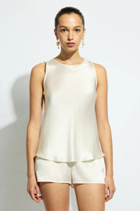 SILK SINGLET CREME