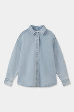 Load image into Gallery viewer, RYLEE DENIM OVERSHIRT
