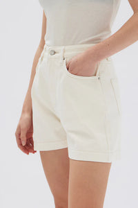 BOXY DENIM SHORT