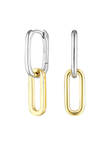 CELINE EARRINGS SILVER/GOLD