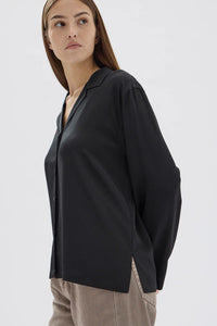 ESSIE SILK LONG SLEEVE SHIRT