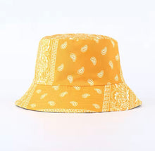 Load image into Gallery viewer, BANDANA BUCKET HAT
