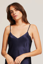 Load image into Gallery viewer, SILK CAMI MIDNIGHT
