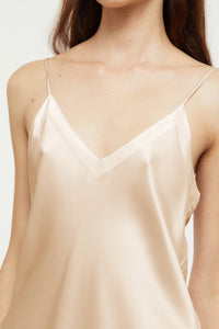 SILK CAMI MINK