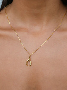 WISHBONE NECKLACE