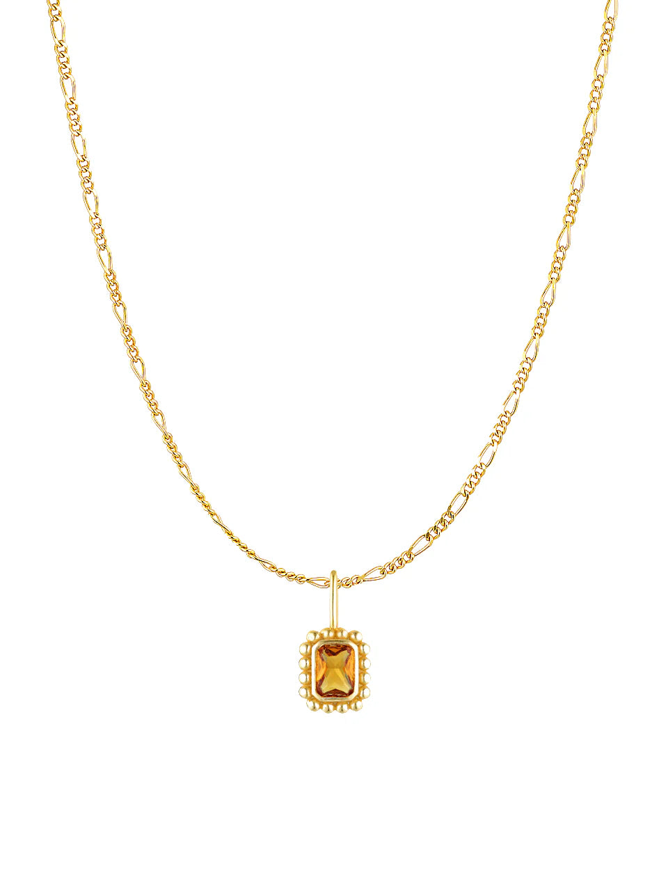 REMY NECKLACE CITRINE