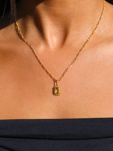 REMY NECKLACE CITRINE