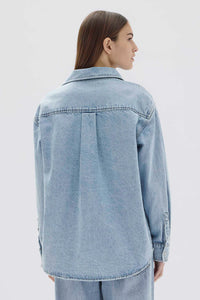 RYLEE DENIM OVERSHIRT