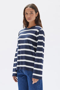 TYLER STRIPE LONG SLEEVE TEE